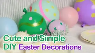 Balloon life hack | How to make the easter balloons? | PartyWoo Balloon Tutorial | Easter Decoration
