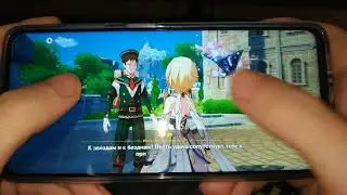 Genshin Impact on Poco x3 pro🤩🤩🤩