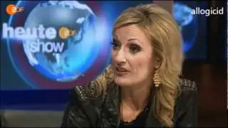 Monika Gruber on the heute-show