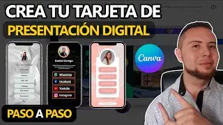Cómo hacer una TARJETA de PRESENTACIÓN DIGITAL INTERACTIVA✅ GRATIS