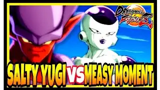 DBFZ Salty Yugi ( Vegeta Blue Kid Buu Janemba ) vs measy Moment ( Frieza Bardock Black ) FIGHTERZ S3