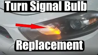 Change Turn Signal/DRL Bulb on Dodge Dart 13-16 | Change Daytime Running Lights on Dodge Dart