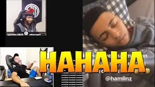 Try Not To Laugh Challenge (Ft. Hamlinz, Daequan) *LIL SUS REACTION*