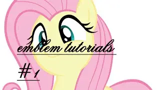 CoD: Advanced Warfare emblem tutorial #1 FLUTTERSHY (BOBBING HEAD TO MUSIC)