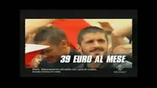 Spot Vodafone con Francesco Totti e Gennaro Gattuso