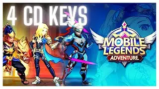 How to redeem CD KEYS in Mobile Legends Adventure, MLA cd key still working