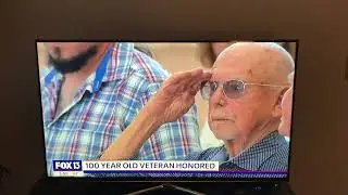 Fox 13 Honors Word War Two  Veteran and Ace Fighter Pilot,  Col. Perry Dahl on his 100th Birthday