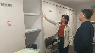 Tour of the storage area that EML will use to store instruments, controllers, mixer, speakers etc