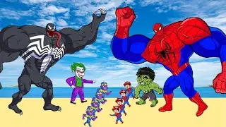 Evolution Of Spider Man vs Evolution Of Venom : Monsters Ranked From Weakest To Strongest