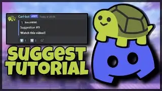 Suggestions Setup! Carl-Bot discord tutorial