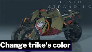 Death Stranding - How to change your vehicle's colors