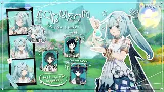 fixing faruzan c6 for my anemo boys 🦋₊˚⊹☁️ | cozy genshin gameplay ⋆˚࿔