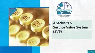 Service-Value-System (SVS) | ITIL4 Foundation Certification in German | AXELOS |1WorldTraining.com