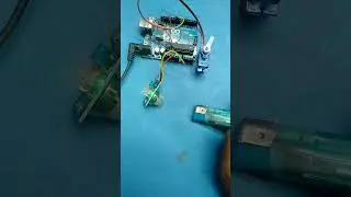 Arduino, servo motor and MQ6 gas sensor 
