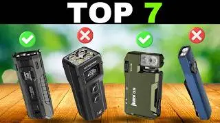 ✅ 7 Best EDC Flashlights [2026] 🔦 USB-C, Magnetic, Tactical, Pocket, Self Defense on Amazon