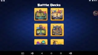 Clash Royale  1. Arenadan 9.Arenaya Kadar Bütün Desteler (Dengeli deste ve Saldırı destesi)
