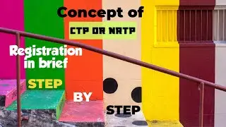 Procedure for Registration of CTP or NRTP under GST in Telugu| GST Series | Doradla's Talks