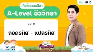 #ติวฟรี A-Level #ชีวะ : EP16  ห้องเรียนเซียนจ๋อ [ss2]