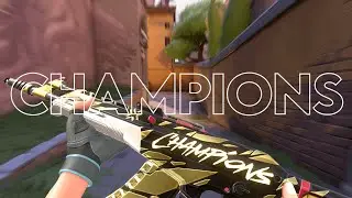 Champions 🏆  | Valorant Montage