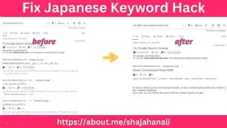 Fix the Japanese Keyword Hack | Shajahan Ali