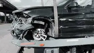 Разорвало диск на трассе🙀BMW X5