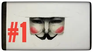 Гай Фокс вендетта рисунок #1