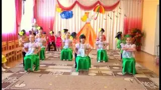 Русский народный танец со стульчиками (парный) в детском саду 