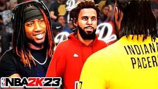 J COLE PULLED UP TO MY 1st GAME BACK IN THE STARTING LINE UP! NBA 2K23 MyCAREER #17