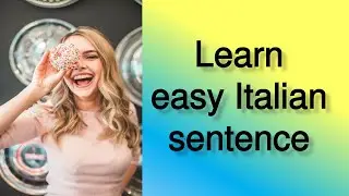 Similar italian sentence | Learn easy italian