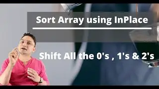 How to Sort Array using In-place method |  Interview Question