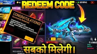 evo draco ak gun skin redeem code | free fire redeem code | garena free fire