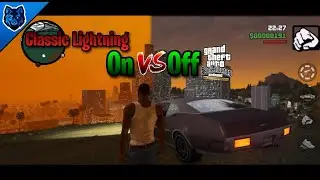 GTASA Definitive Edition Mobile - Classic Lighting ON Vs OFF Comparison | GTA Trilogy | WolfGamìngYT