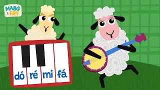 DÓ RÉ MI FÁ - O PASTORZINHO | clipe infantil  | música infantil | @maboefifi