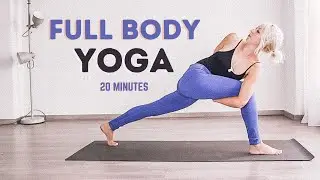 20 MINUTES VINYASA YOGA | no props yoga | twisting yoga class