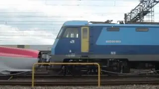 【懐かし】E6系新幹線甲種輸送中の1コマ