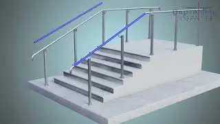 Поручень для крыльца Vert Line