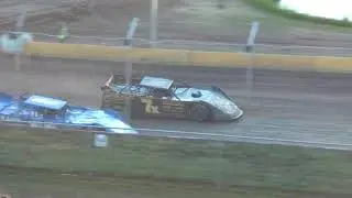 Jesse Glenz 9th to 2nd Cedar Lake Speedway Late Model Heat Masters Weekend