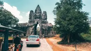 ជិះកង់កម្សាន្តជុំវិញតំបន់ANGKOR WAT | Cinematic Travel Vlog | KIMHONGCC