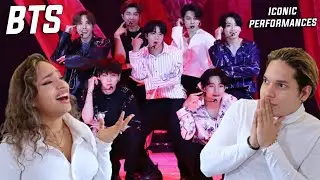 Waleska & Efra react to Top 9 iconic BTS Performances!