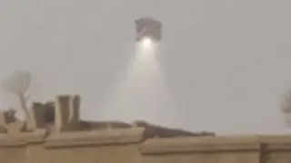 Huge Glowing UFO Sighting!! | UFO Footages