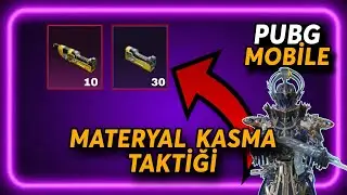 PUBG MOBİLE MATERYAL KASMA TAKTİĞİ | MODİFİKASYON KASMA TAKTİĞİ