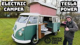 Tesla powered VW Camper