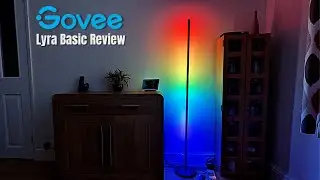 Govee Lyra Basic RGBICW Smart Corner Floor Lamp, Setup & Review