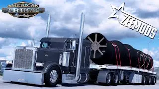 ATS - Sound FX galor! Zeemods' updated ZAF & Peterbilt Interior Effects | Rollin 389 | Slav Jerry