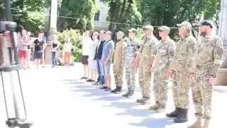 З Тернополя на Схід поїхало 11 добровольців 