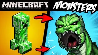 What if MINECRAFT MOBS Were FANTASY MONSTERS?! (Lore & Speedpaint)