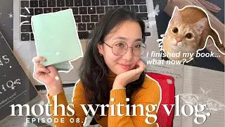 🌧️ I’M HOME! starting revisions + preparing to query??? // writing vlog