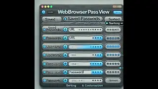 Recover Saved Browser Passwords Easily with WebBrowserPassView