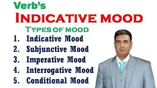 indicative mood | indicative mood in english grammar | mood of a verb | types of mood | Grammar |