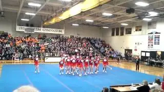 Mason cheer @Waverly all league round 3